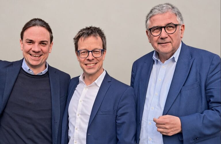 Die FDP-Fraktion im Passauer Stadtrat: Prof. Dr. Holm Putzke, Prof. Georg Steiner und Sebastian Frankenberger